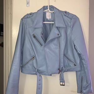 Zara leather jacket